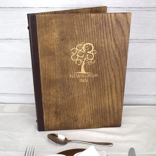 Le menu Wood pour un petit restaurant convivial