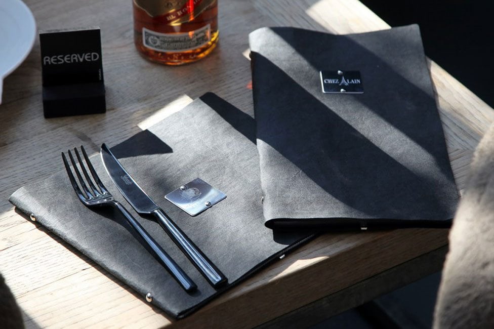 Le menu Jean, parfait pour un bistrot moderne