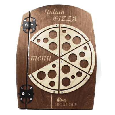 Menu Pizza - Menu boutique