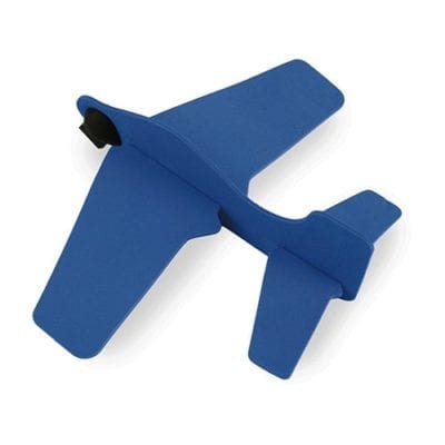 Avion caoutchouc Eva "Saeta" bleu - Menu Boutique