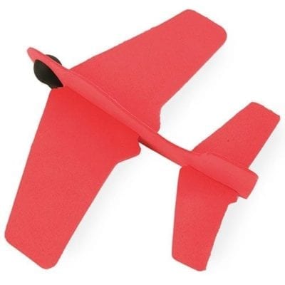 Avion caoutchouc Eva "Saeta" rouge - Menu Boutique