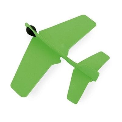 Avion caoutchouc Eva "Saeta" vert - Menu Boutique