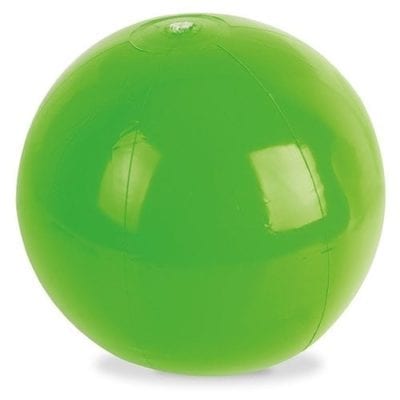 Ballon de plage vert - Menu Boutique