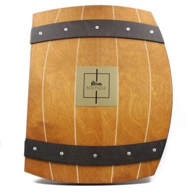 Menu barril menu boutique