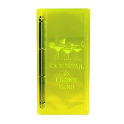 Menu Plexi - Menu Boutique