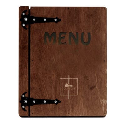 Menu Charnière - Menu Boutique