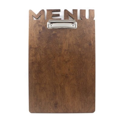 Menu planche Coupe - Menu Boutique